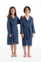 Mijölnir Albornoz para niños Muslin - Azul marino - Talla 5/6